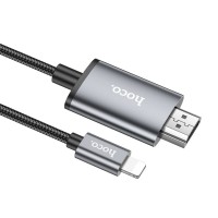  Cable Hoco UA27 Lightning to HDMI 2.0m gray 